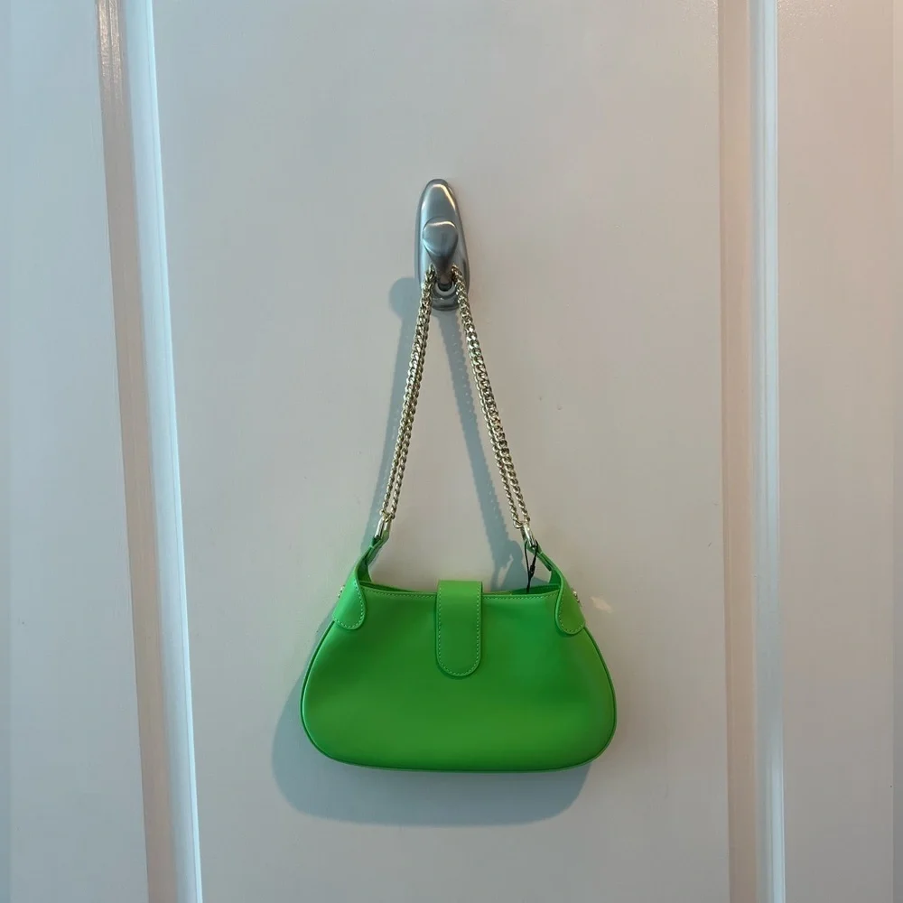 Sandro Sweet Janet Leather Shoulder Bag  NWT - Picture 10 of 16